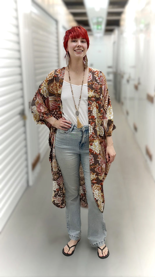 Ella Kimono Cape - New Prints