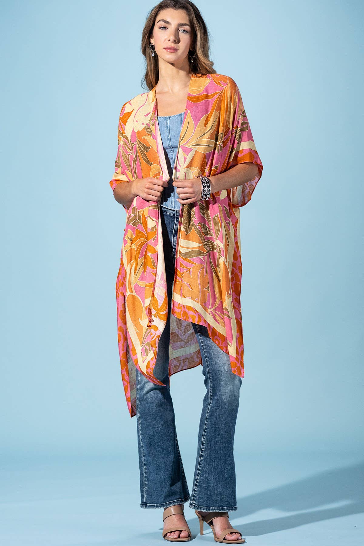 Saffron Sunset Kimono