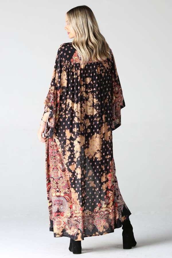 Katya Boho Maxi Kimono Duster - @Saucy Ladies