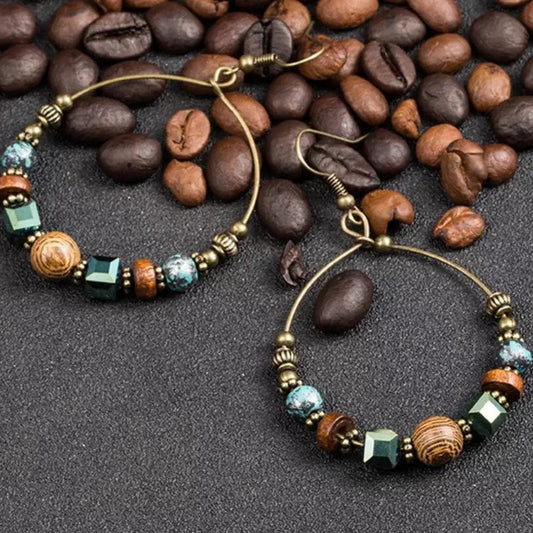 Circle of Beads Earrings - @Saucy Ladies