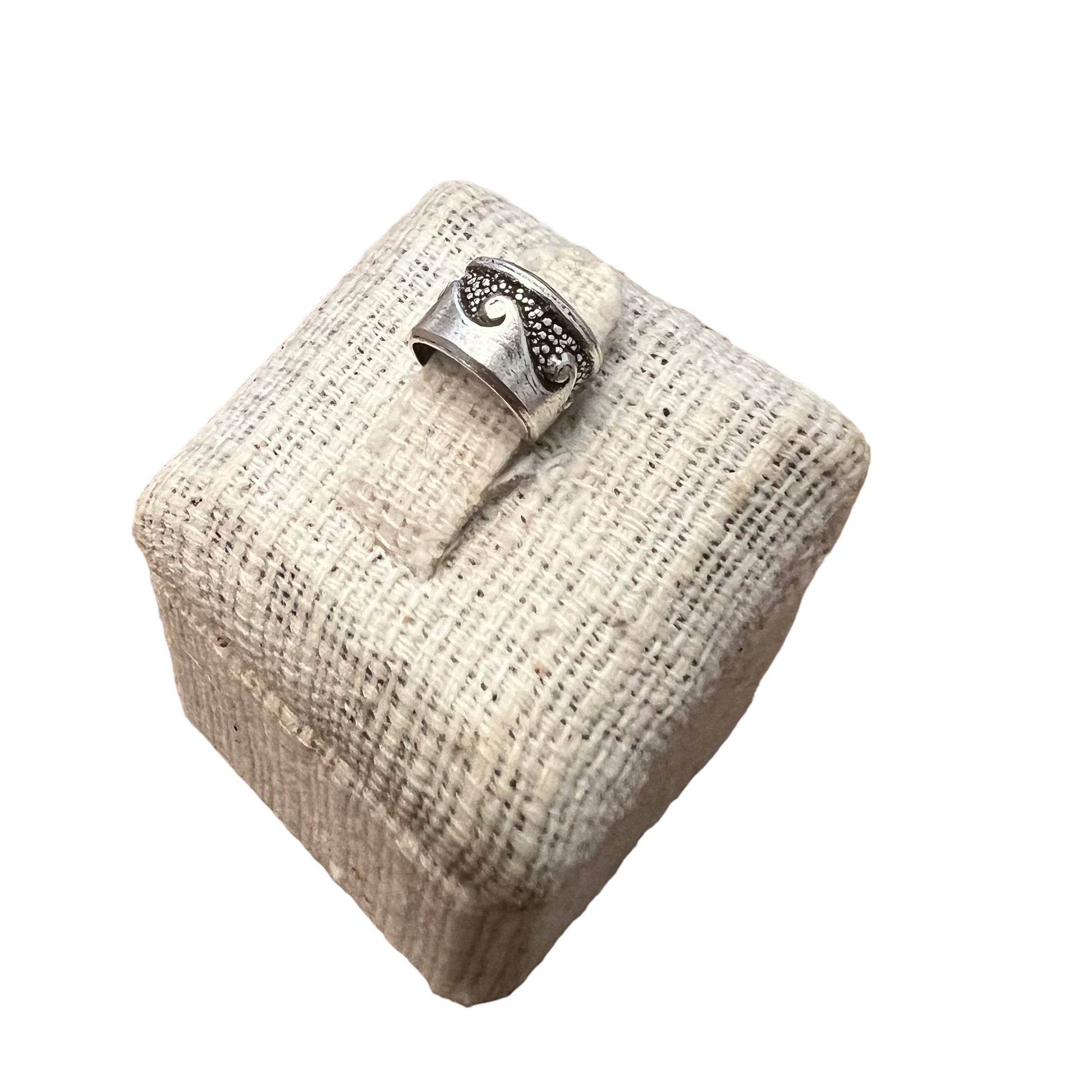 Sterling Silver Wave Ear Cuff by Baizaar